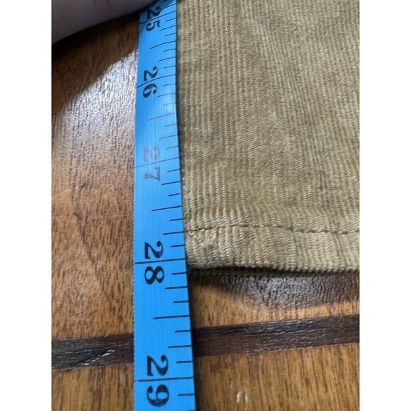 J. Crew Women’s 26 Vintage Slim Straight Corduroy Pants Brown Slacks Preppy - Picture 4 of 7